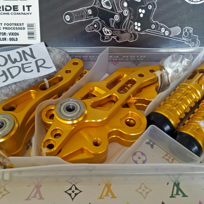 Step Underbone lipat Ride It Model Nui untuk vixion new dan cb150r