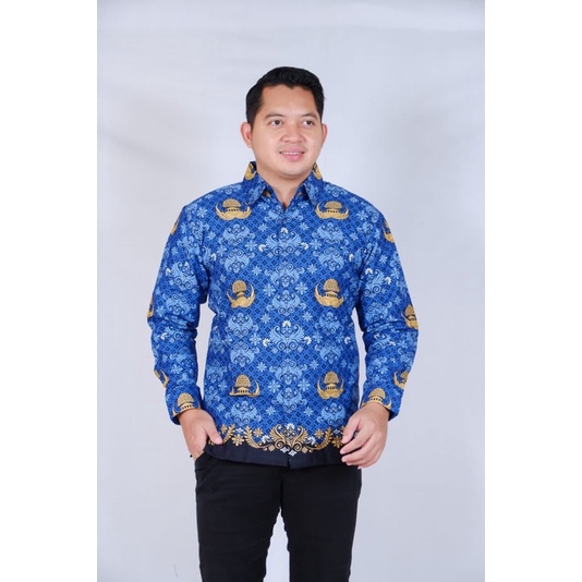 Seragam Batik korpri pria / batik korpri pria / seragam pns batik korpri / baju korpri pria / Seraga