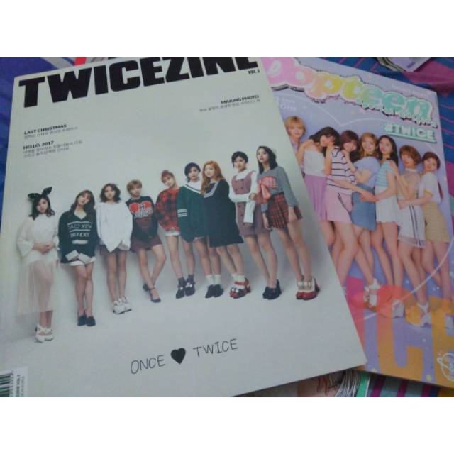 Twice Magazine Collection (TWICEZINE, CeCi, Popteen, W Korea)