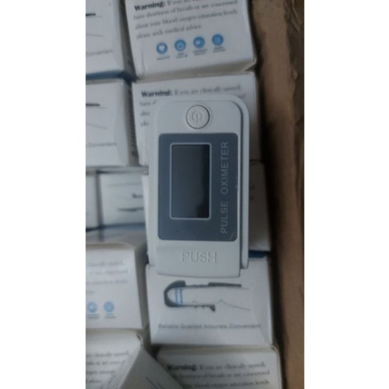 Pulse Oxymeter SPO2 Oximeter Fingertip Pulse Alat Ukur Oksigen