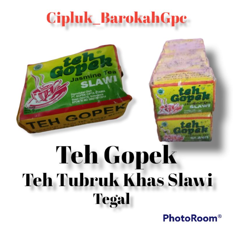 

Teh Gopek Super Premium Teh Tubruk Asli Slawi Tegal 10x8gram