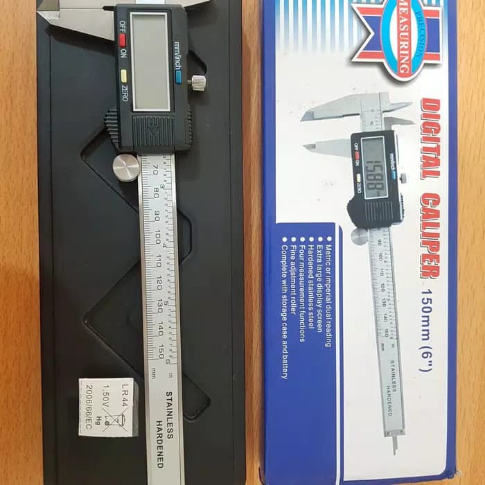 caliper digital / Jangka sorong / Sigmat digital stainless lcd screen -  JSD