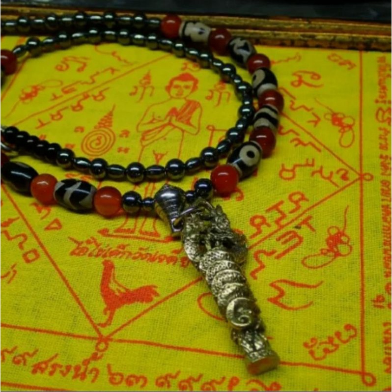 Leklai Suriyan Racha+Watcharatad+Tongplai+7Colour Thai Budha Blessed