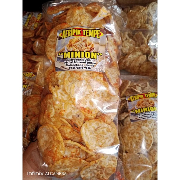 

KERIPIK TEMPE TAPIOKA 200gr