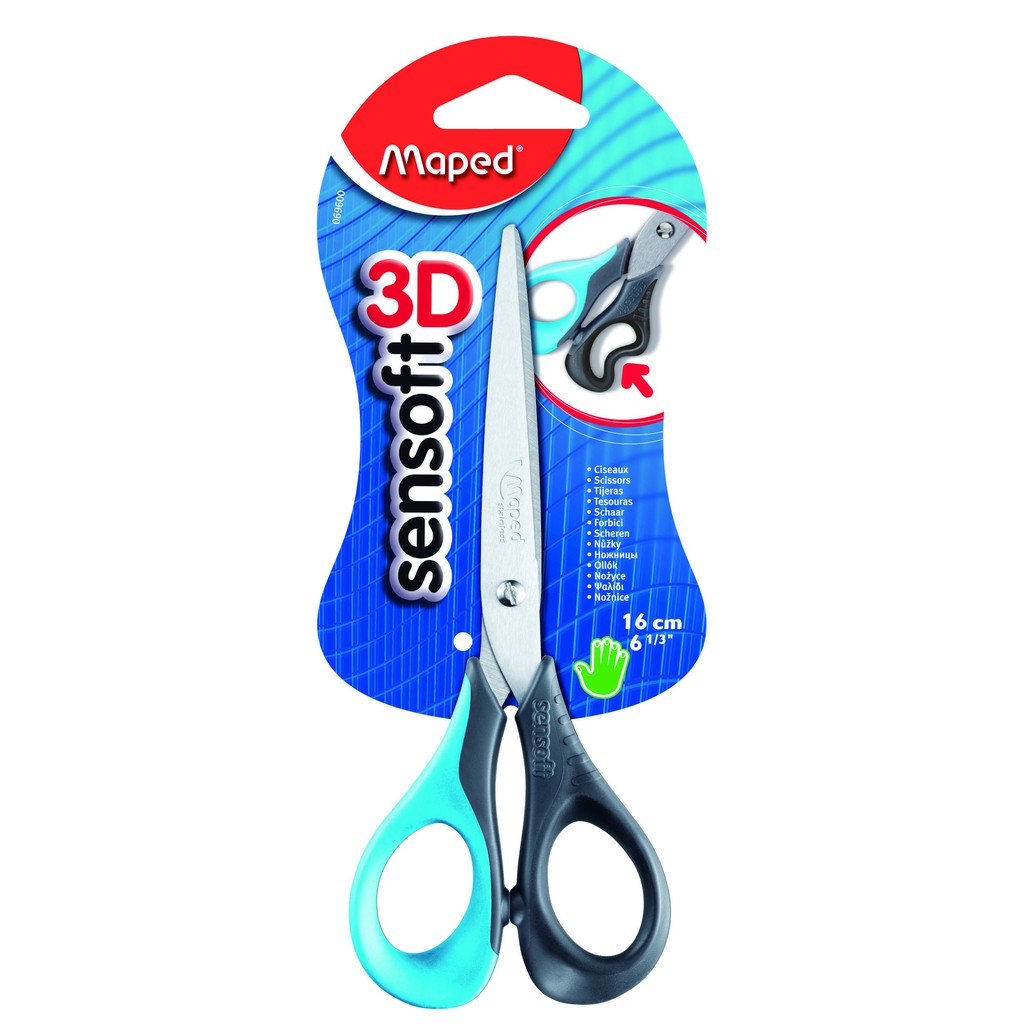 

Maped Gunting Sensoft 16 cm - Blister