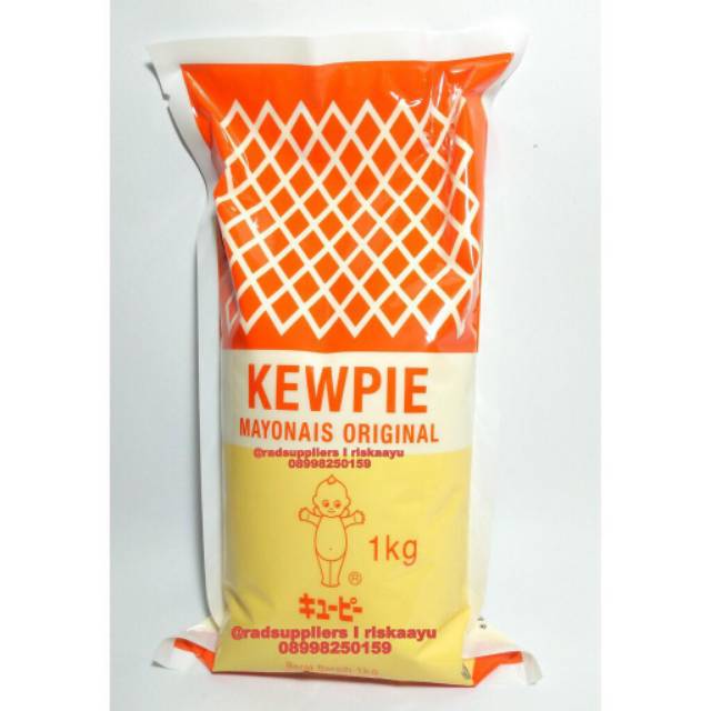 Khas Kewpie Original Mayonnaise 1kg Best Mayo Japan