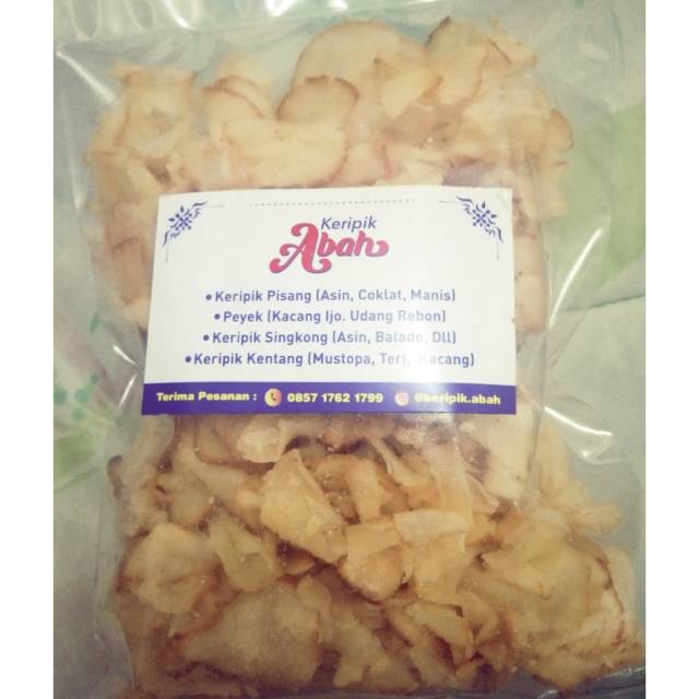 

Keripik singkong asin