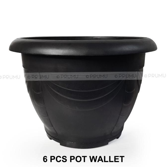 Grosir Pot Besar 42 cm - Pot Tanaman - Pot Plastik - Bunga Walet 42