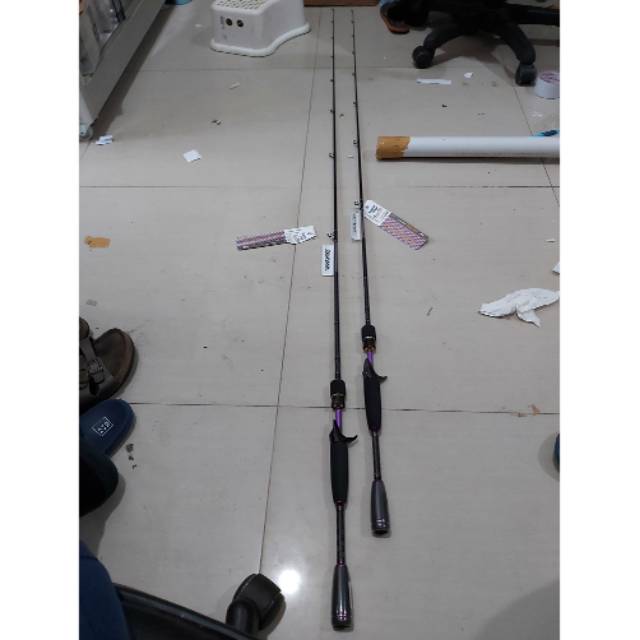 joran daiwa ardito baitcasting one piece ring fuji tangle free 601 180 cm harga per 1pc