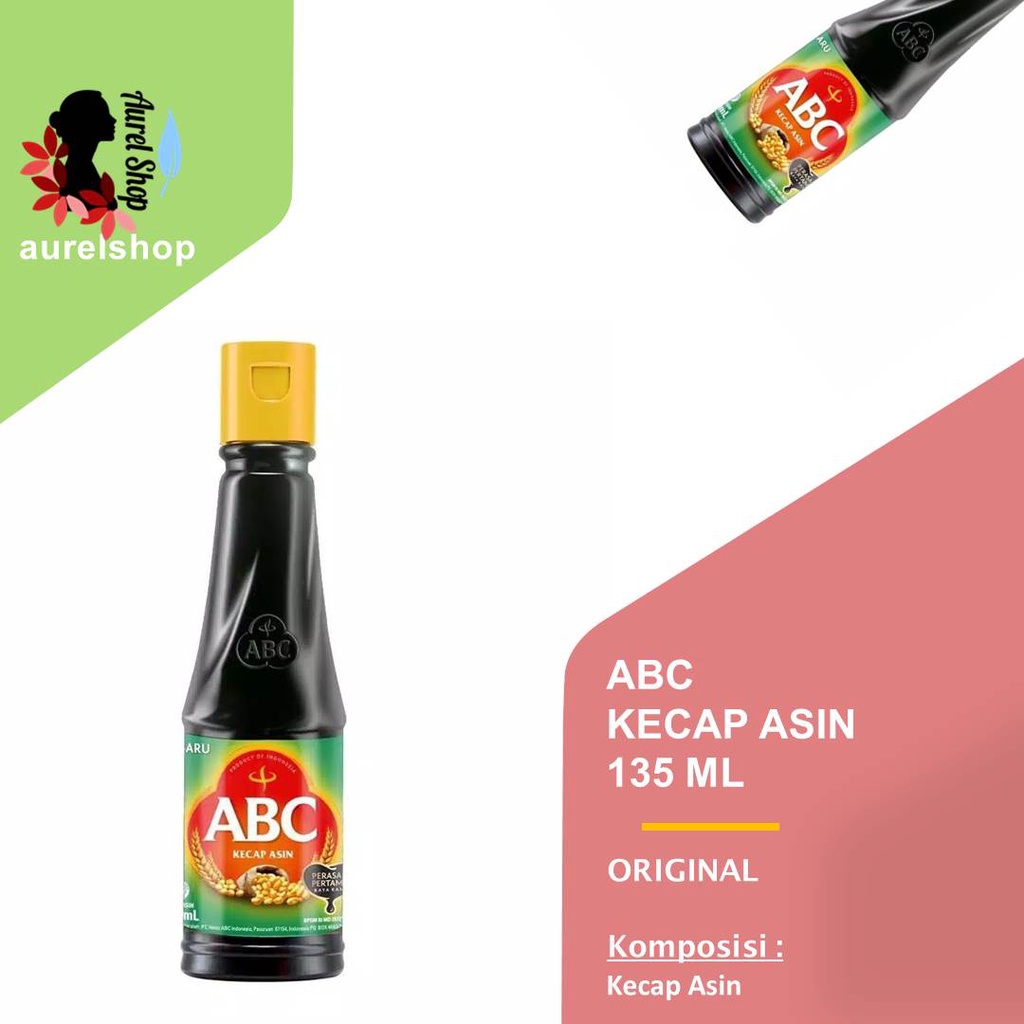 

ABC Kecap Asin kemasan 135 ml