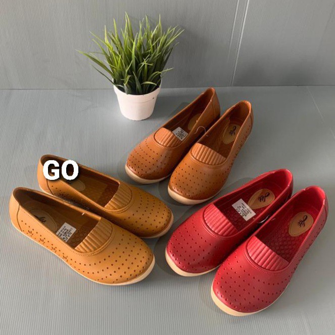 gos ATT NSWK 468, SLK 474, SWK 469 SEPATU KARET WANITA Flat Shoes Anti Air Nyaman Dipakai Ringan