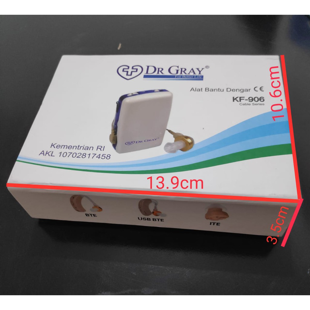 Alat Bantu Dengar Dr Gray KF-906