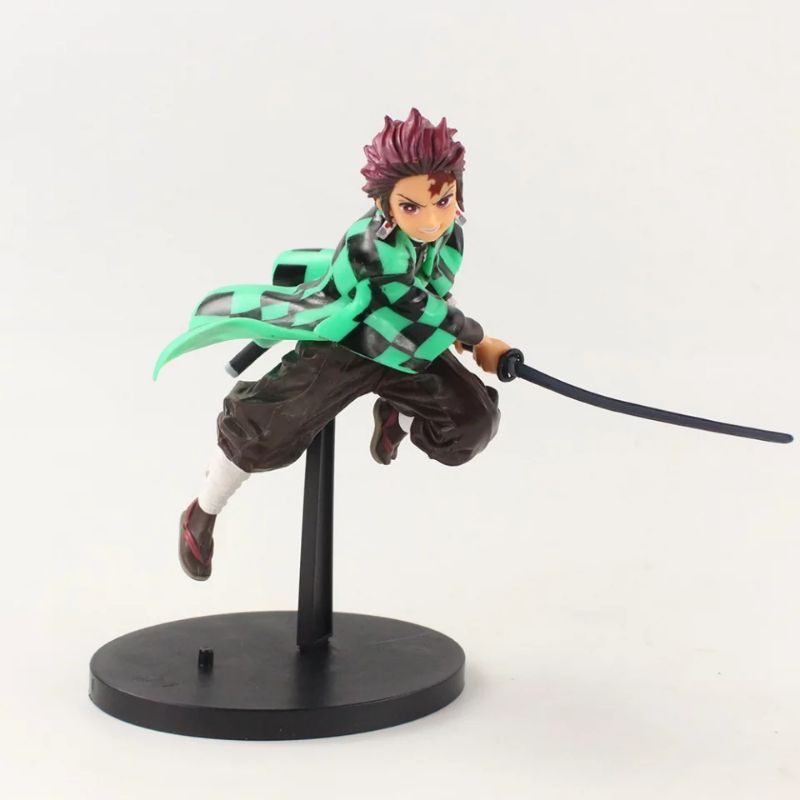 Figure Demon Slayer Tanjirou Kimetsu No yaiba Tanjirou Battle/miniatur pajangan hiasan demon slayer