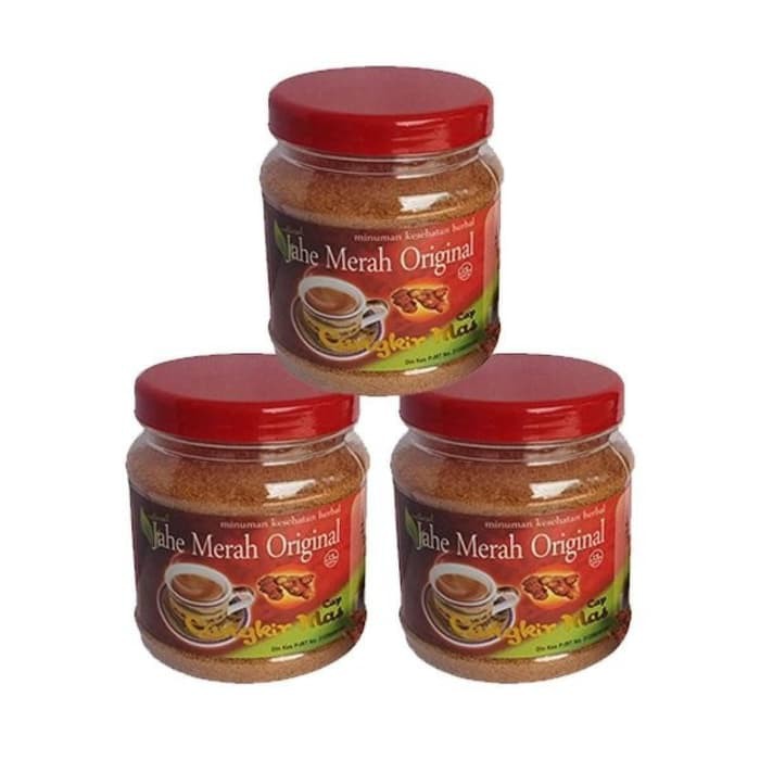 

Jahe Merah Cangkir Mas Original Minuman Kesehatan Herbal Plus Gula ASLI