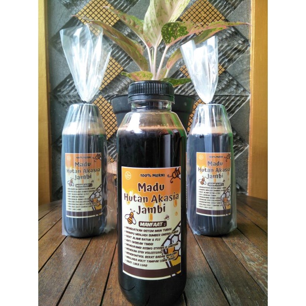 

MADU MURNI 100% 500ml Madu asli Madu akasia jambi Madu hutan Madu hitam manis