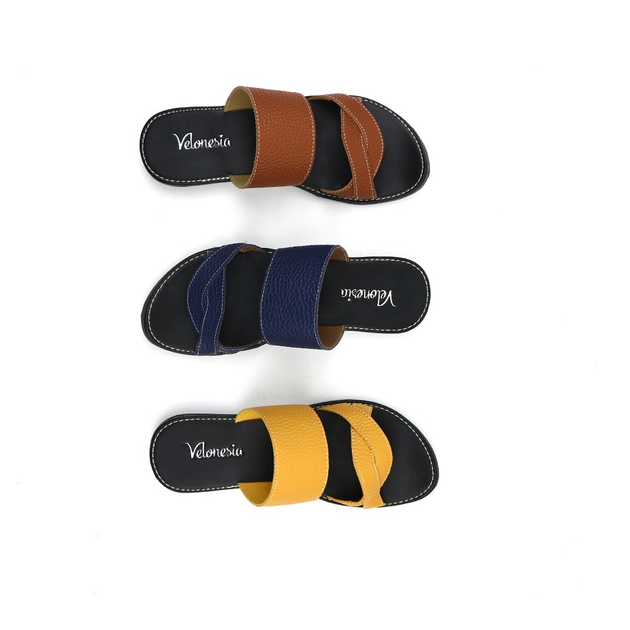 Sandal Papirut Velonesia Bisa COD Sandal Wanita Papirut Murah Sandal Kulit Jeruk EDCC006 - Belvina-2