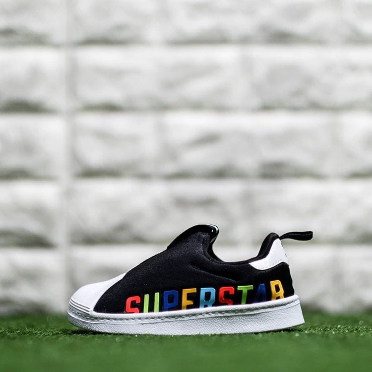 adidas superstar slip on kids