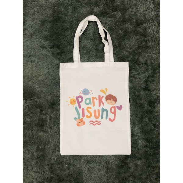 Tote Bag Cute dan Bergambar Nama Member NCT Dream / SM Entertaiment