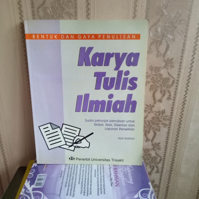 ORI BUKU BENTUK GAYA PENULISAN KARYA TULIS ILMIAH