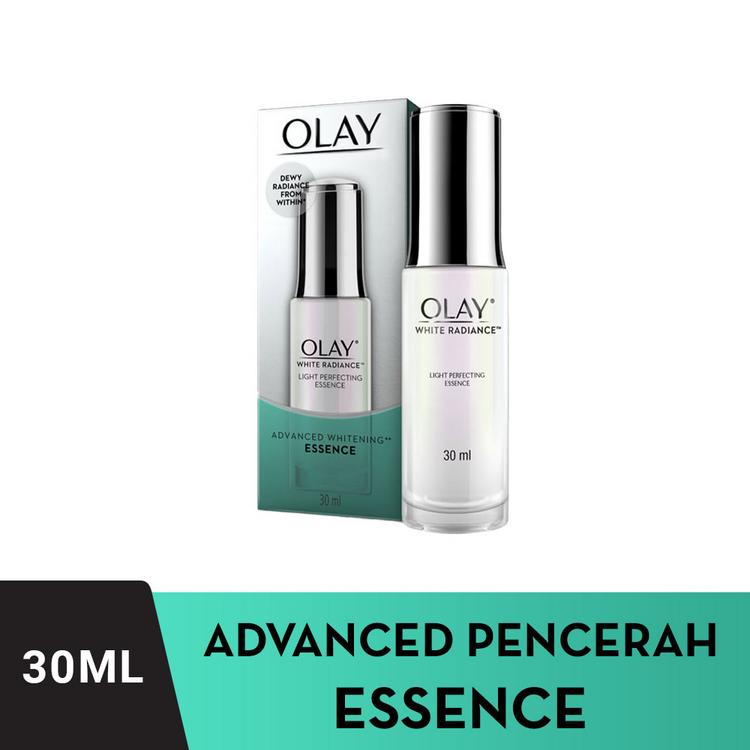 olay white radiance essence harga