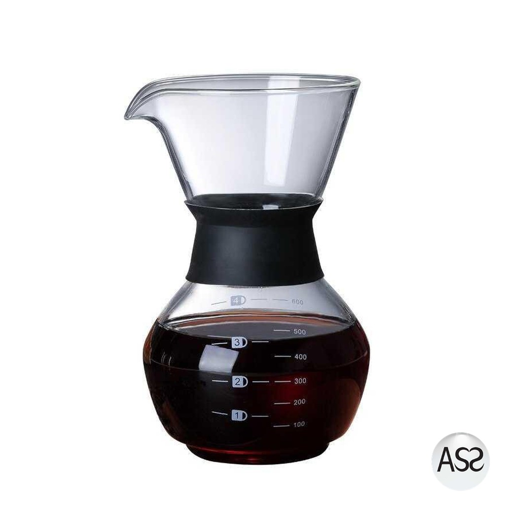 ASS Shop - OHFIN Coffee Maker Pot V60 Drip Kettle Teko Kopi Barista Filter SE111