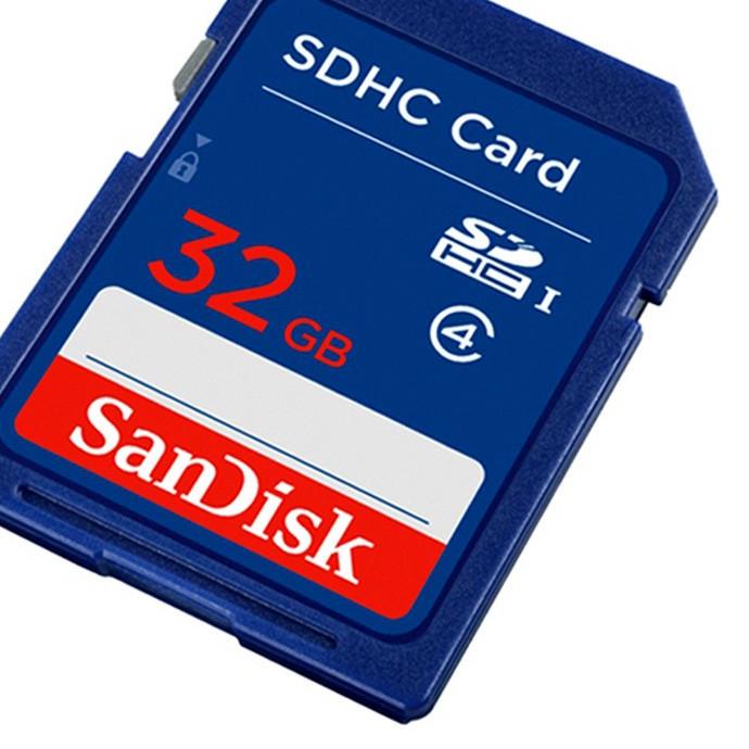 SD Card 32GB SanDisk Class 4 - Garansi Resmi 5 Tahun