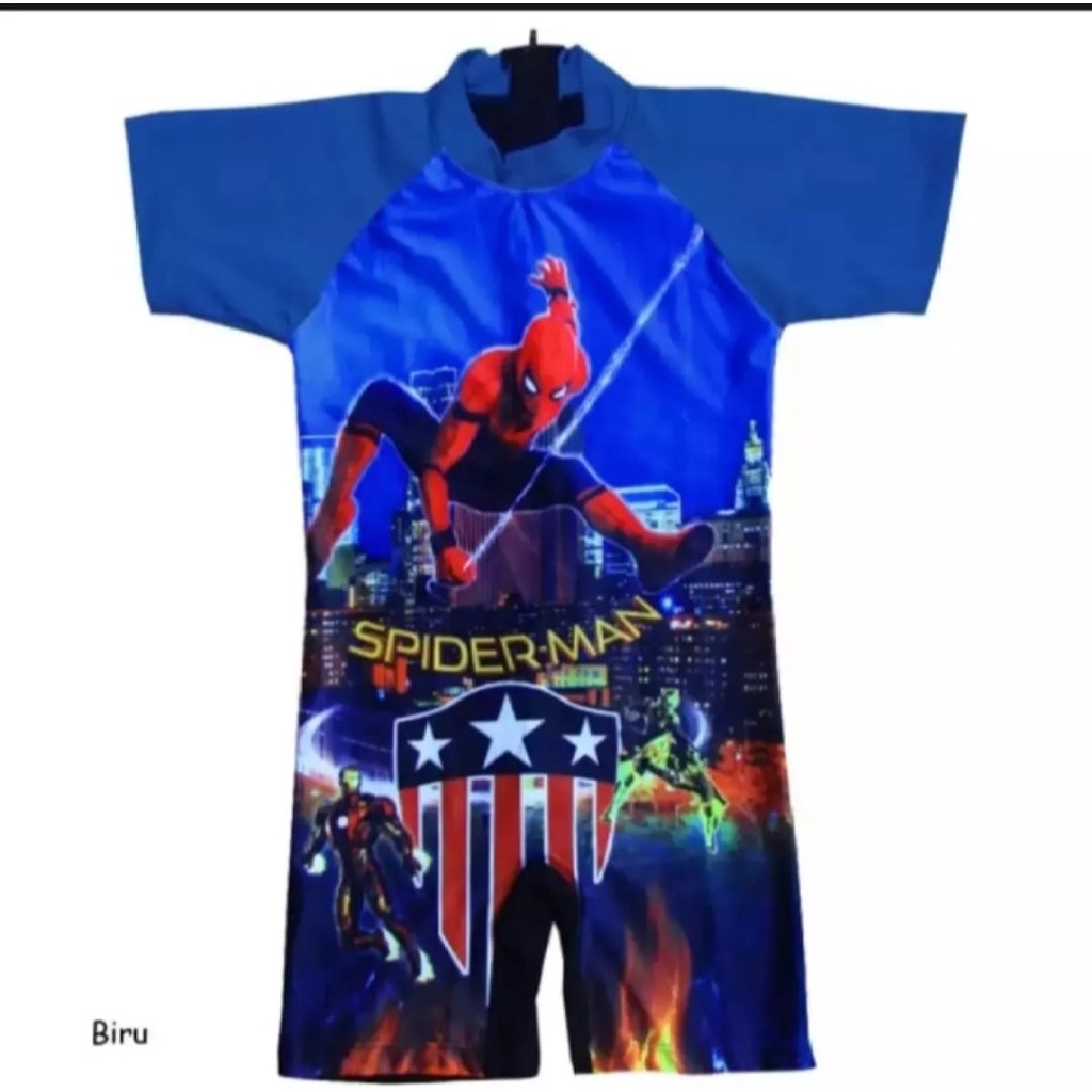 Baju Renang KARAKTER Anak Laki Laki Buat Usia  2 Tahun Sampai 10 Tahun