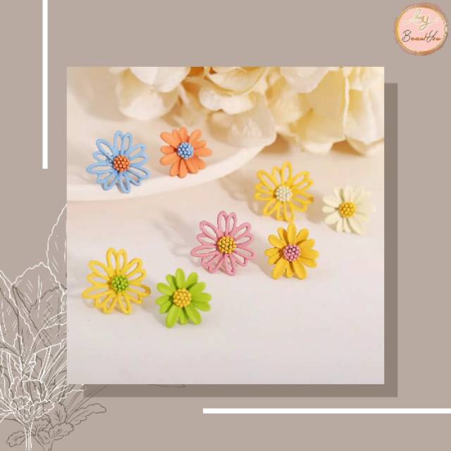 Anting stud/Giwang Bentuk Bunga