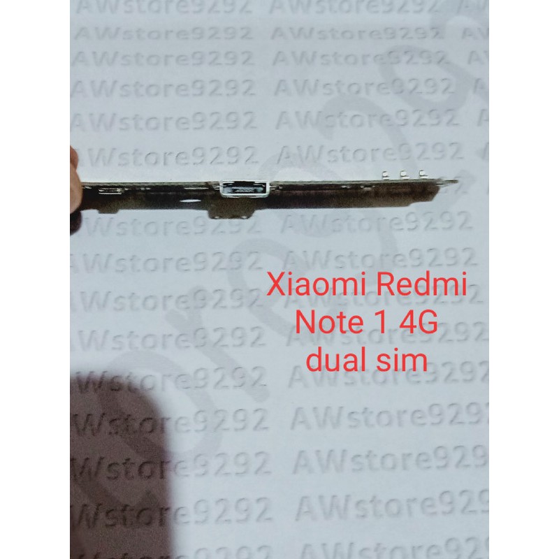 Flexible fleksibel Konektor Charger Xiaomi Redmi Note 1 4G Dual Sim