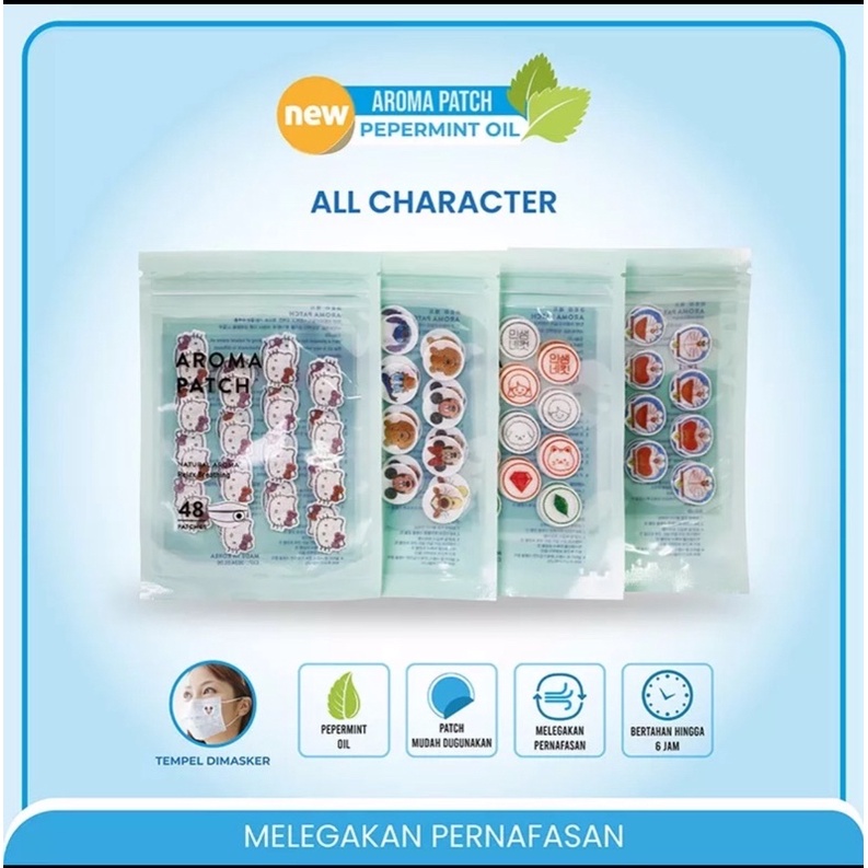 STICKER MASKER PATCH AROMA TERAPHY