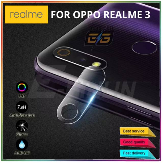 TEMPERED GLASS TG LENSA CAMERA REALME 3-ANTI GORES KACA KAMERA OPPO REALME 3 HIGH QUALITY