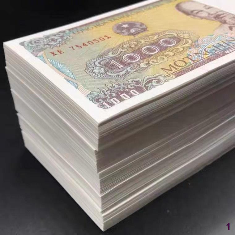 [100 Lembar] Vietnam Dong 1000 Dong Fidelity Koleksi Uang Kertas Koin Baru