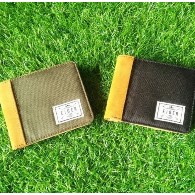 Dompet Eiger1989 Waleetka Canvas Lipat Dompet Pria Aksesoris Wanita Original