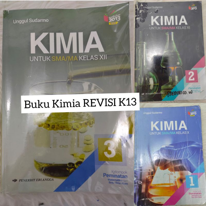 buku pelajaran Kimia SMA K13 REVISI