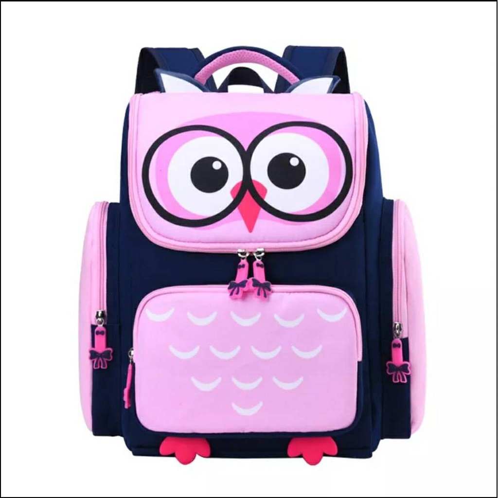 Tas Ransel Anak Sekolah Karakter Fashion Kids Backpack Cute Murah Batam Tas Kanvas import