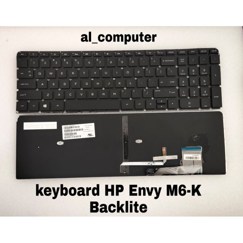 keyboard HP Envy M6-K
