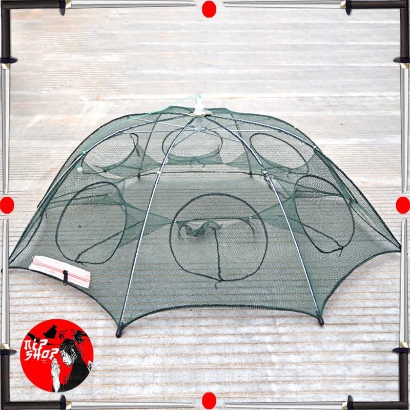 Jaring Ikan Hexagonal 8 Hole Fishing Net Trap Cage Perangkap ikan