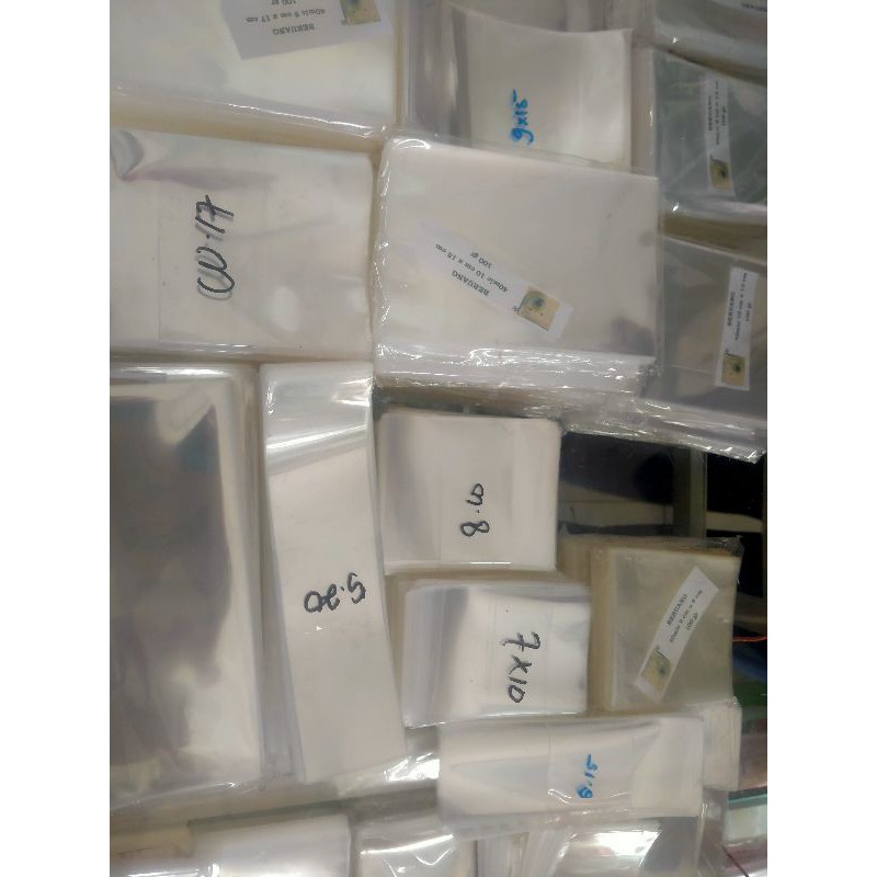 

plastik opp kaca / plastik accesoris / plastik souvernir 40mic