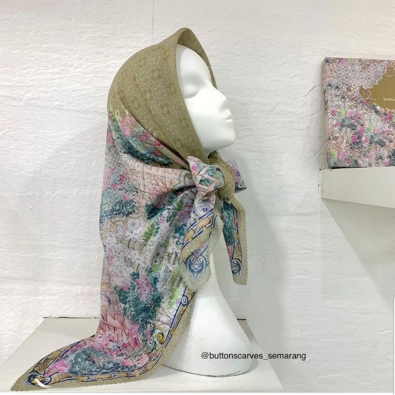 Buttonscarves sevilla khaki