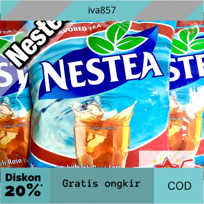 

PROMO Nestea Nestle Minuman Serbuk Bubuk Teh Rasa Leci Lychee Tea 560 gram GRATIS ONGKIR