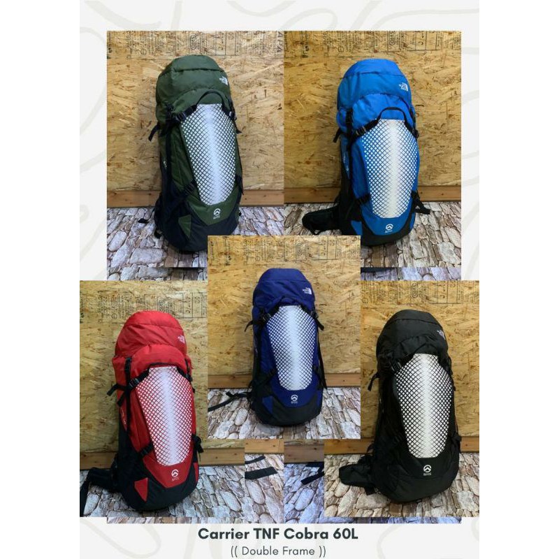 Tas gunung TNF cobra 40L dan 60L