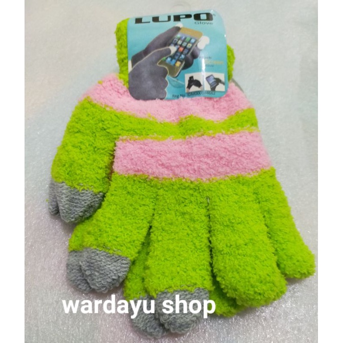 Sarung Tangan Motor Touch Screen HP Wol Rajut Handuk Bulu Cewek Wool Glove Murah / Sarung Tangan Terlaris Woll Pelangi Lembut Halus / Sarung Tangan SepedaTouring Gloves Wanita Muslimah Tebal Termurah Terbaik Anti Panas Dingin / Sarung Tangan Sepeda Goes