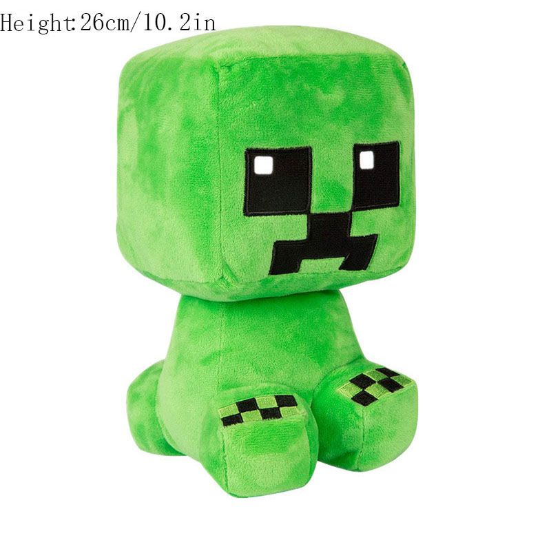 Minecraft Plush Toys Minecraft Creeper Enderman Pig Bear Stuffed Toys Pixel Doll