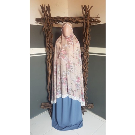 MUKENA SILKY SYAURA MUKENA DEWASA JUMBO PREMIUM