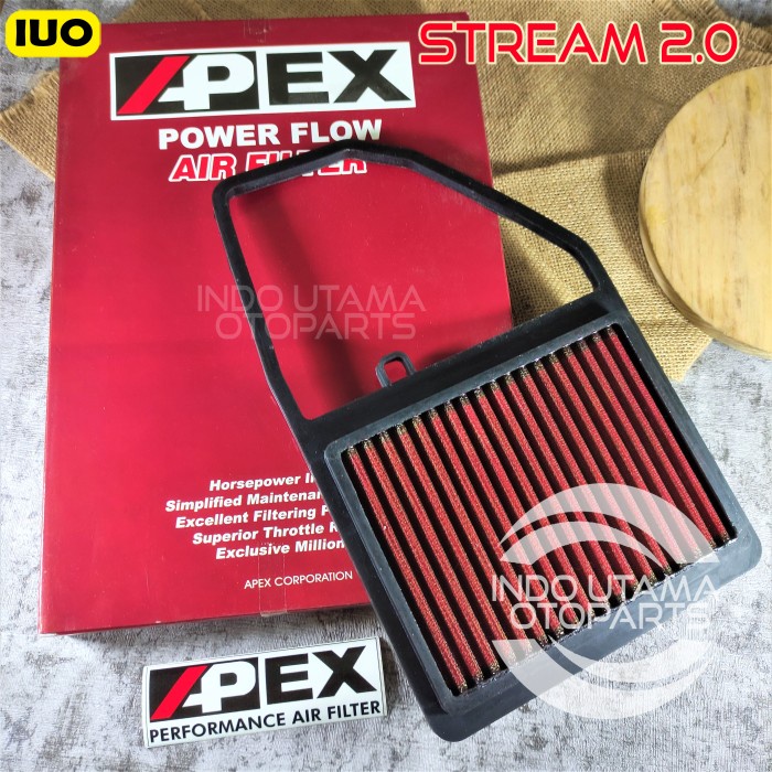 Filter Udara Racing Honda Stream 2.0 (2000-2003) APEX H6210