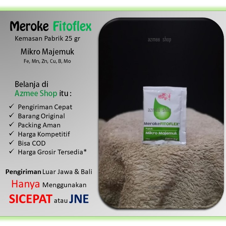 PUPUK MIKRO MAJEMUK MEROKE FITOFLEX 25 gr