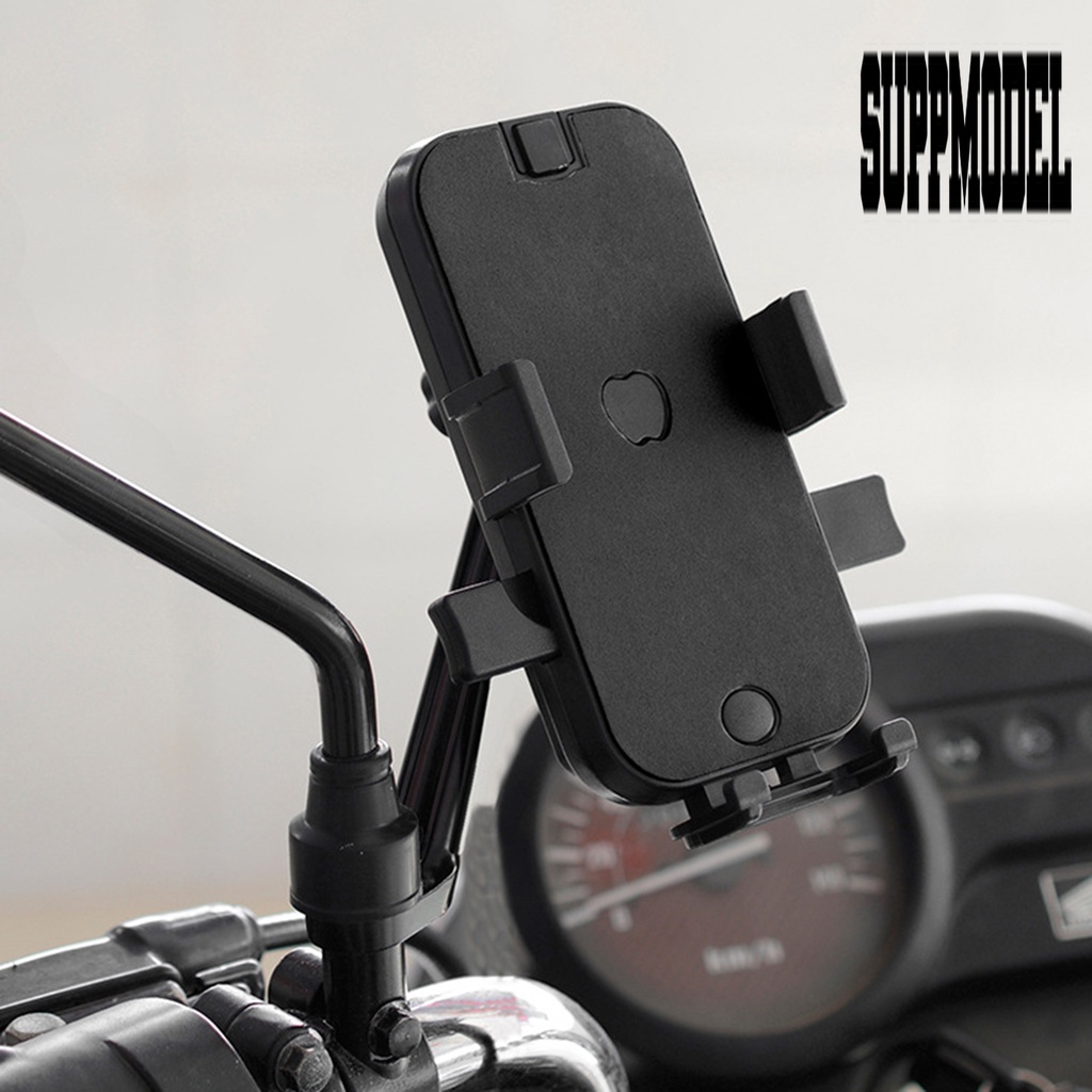 Stand Holder Handphone Anti slip Tahan Gores Untuk Kaca Spion Mobil