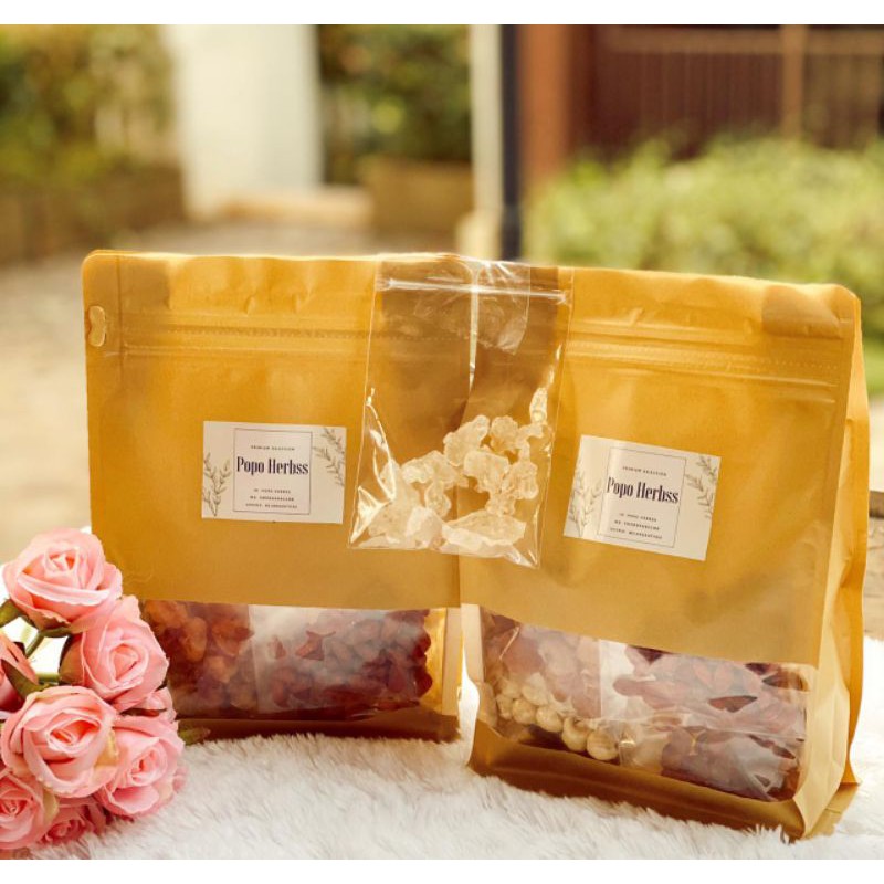 

2 Paket Peach Gum Dessert LARGE FREE 25 GRAM SNOW BIRDNEST