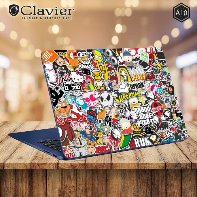 Garskin Laptop-Skin Laptop Macbook-Skin Laptop Toshiba-Bomb Sticker 01