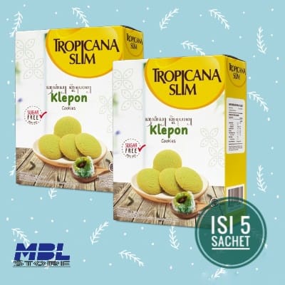 

Tropicana Slim Klepon Cookies isi 5 sachet